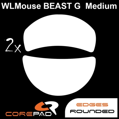 Mouse Skates Feet X-RAYPAD Jade Obsidian Unusual Way Sports UWS Silver Fox Magic PLUS Tiger EspTiger Ice V2 Arc Corepad Skatez WLmouse BEAST G Medium Wireless